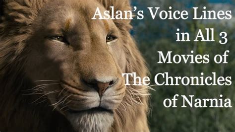 aslan voice actor